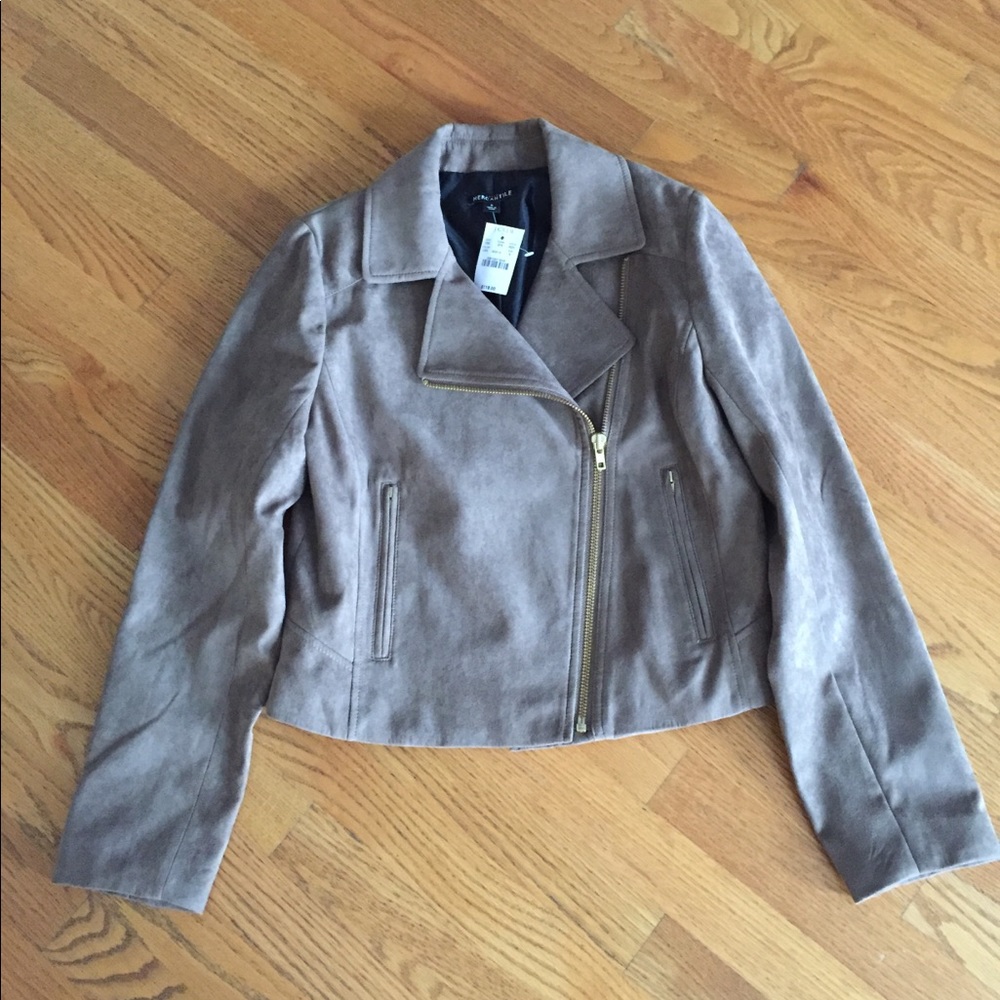 Suede coat